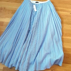 NWT J Crew Seersucker maxi